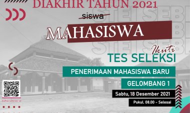 TES SELEKSI PENERIMAAN MAHASISWA BARU TA 2022-2023 (Desember)